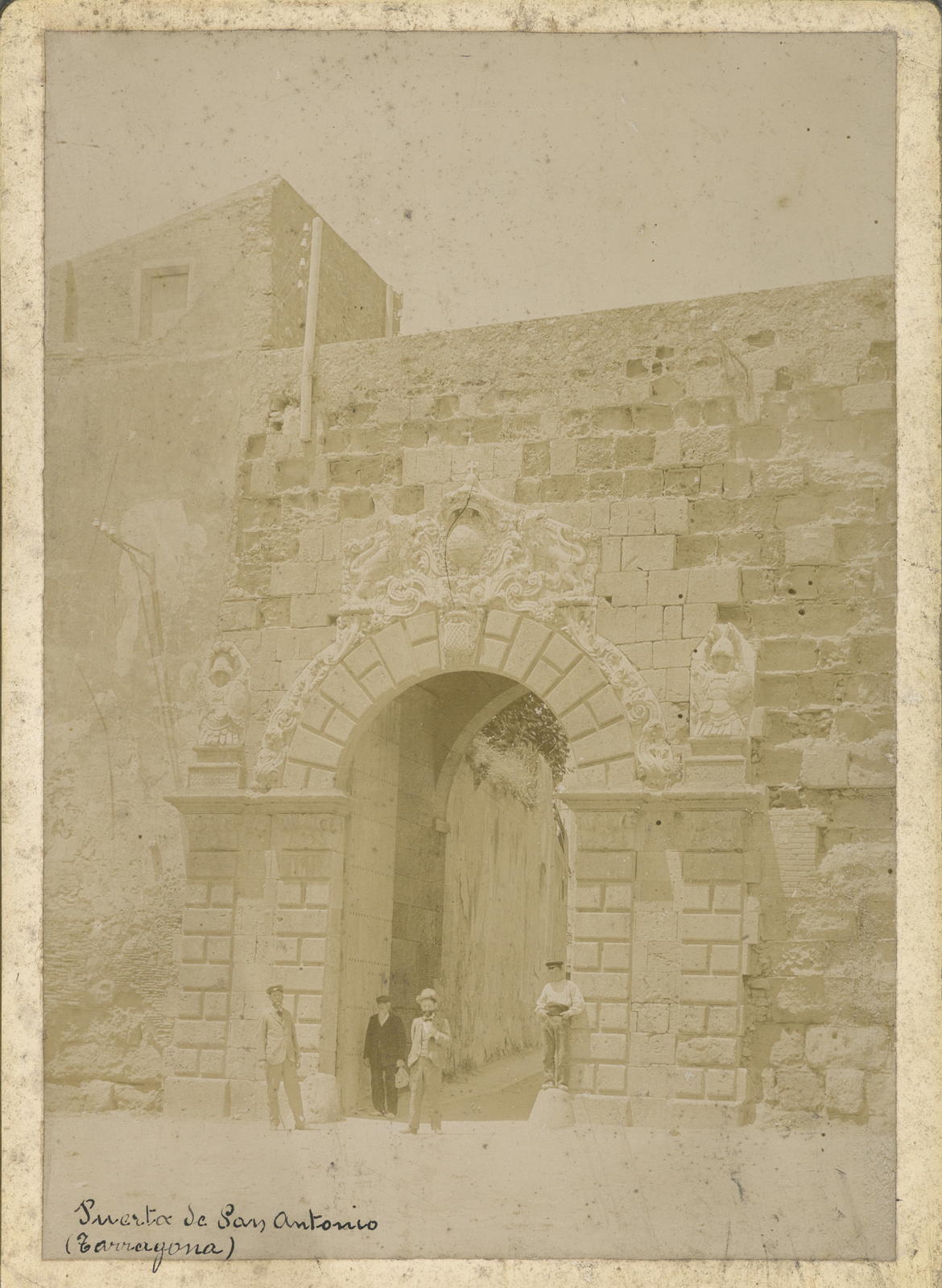 Desconegut, [Muralla del Passeig de Sant Antoni de Tarragona]