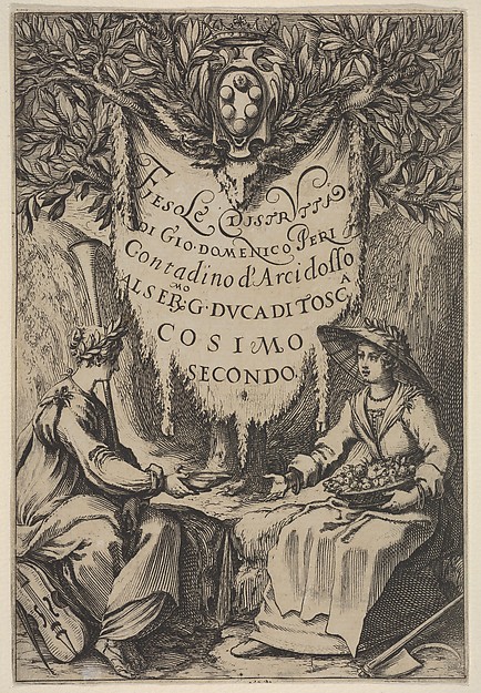 Jacques Callot, Frontispiece from "Fiesole Destroyed" (Fiesole Distrutta)