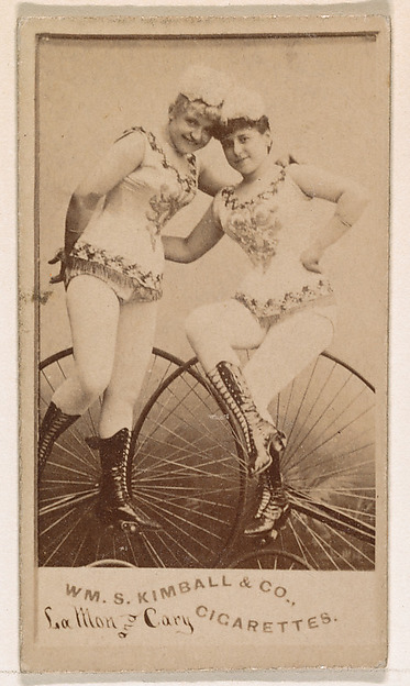William S. Kimball & Company, La Mon and Cary, from the Actresses series (N203) issued by Wm. S. Kimball & Co.