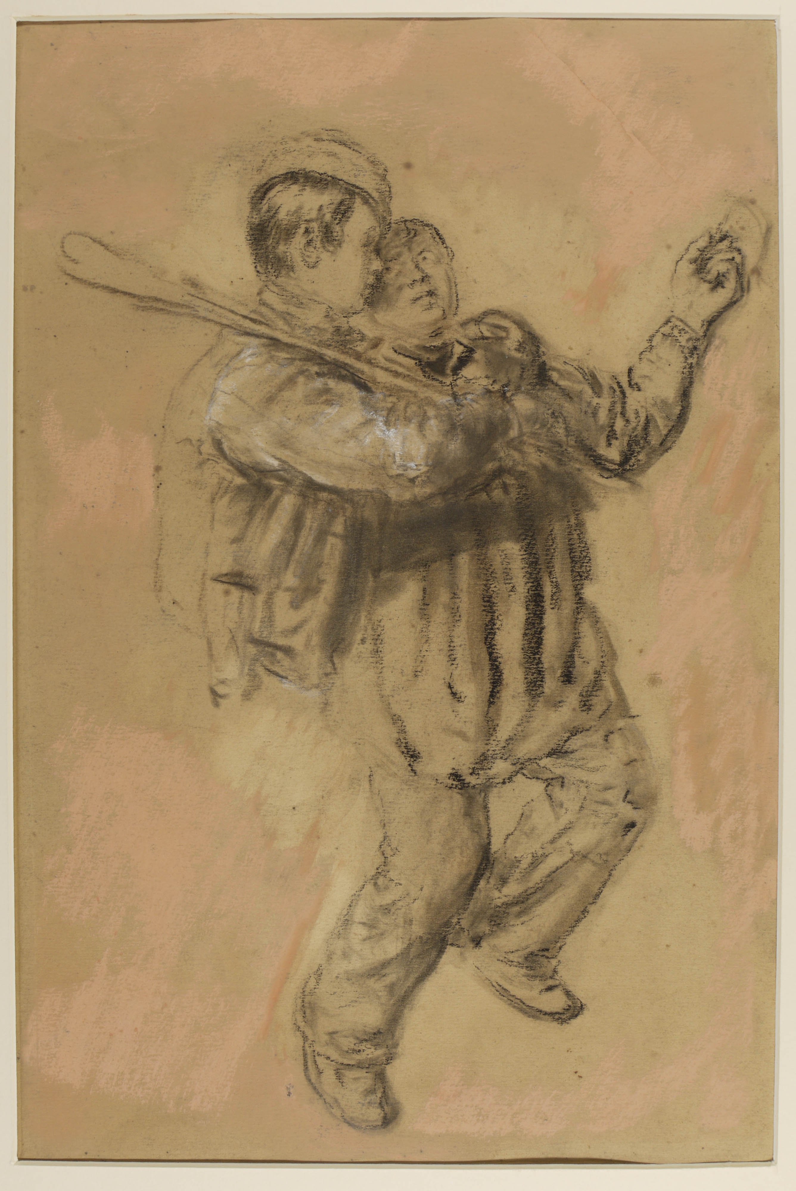 Johann Jakob Serr, Pastellzeichnungen zum Herbstfest bei Rhodt (HMP_1988_0183)