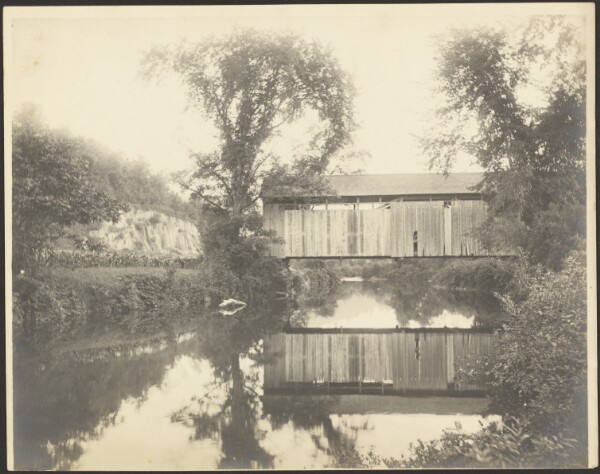 Louis Fleckenstein, The Old Covered Bridge