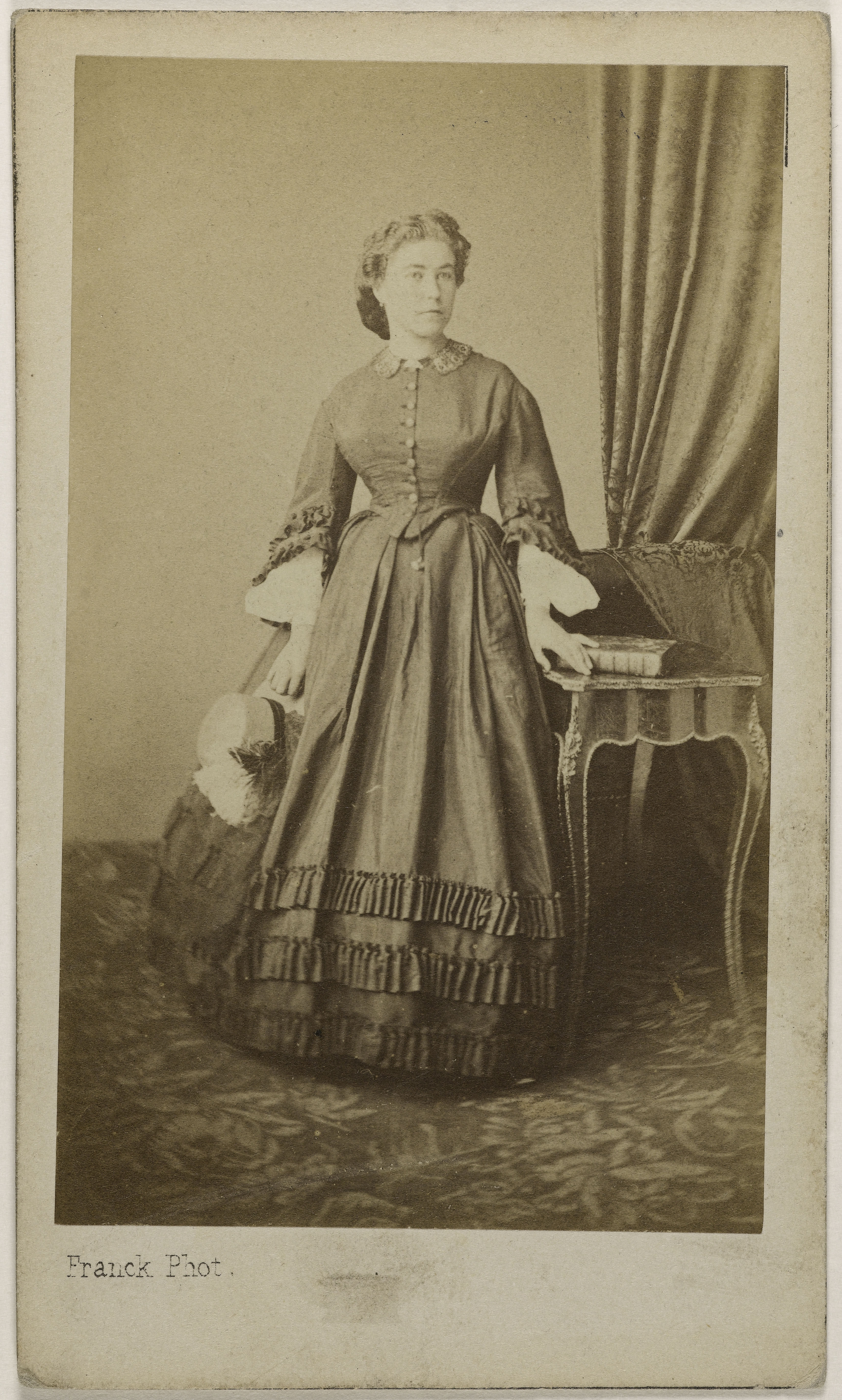 Franck, Portrait de Bernay ou Berny, Camille, (actrice)