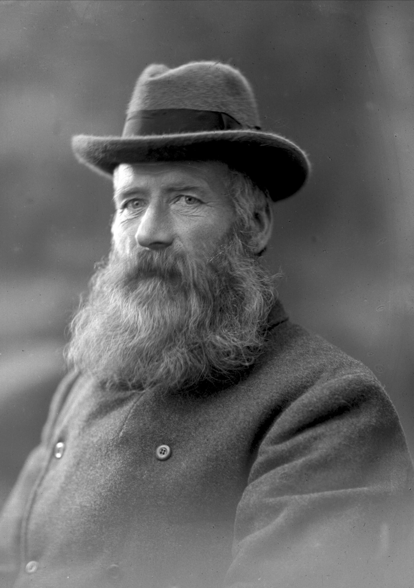 Gustav Borgen, Portrett, Jens Kirkvold fra Tydal, Sør Trøndelag.
