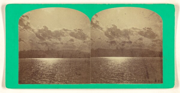 William Notman, Moonlight on Halifax Harbour, Nova Scotia.
