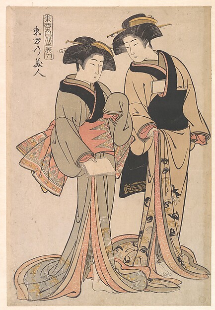 Kitao Shigemasa, Beauties of the East