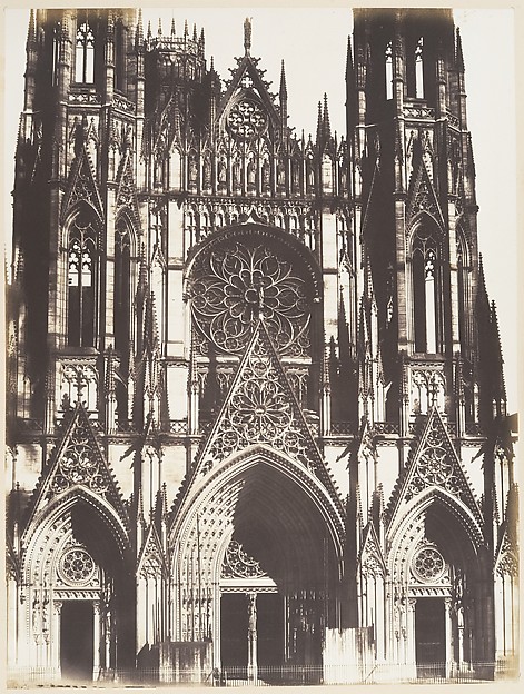 Edmond Bacot, Portail de Saint-Ouen, Rouen