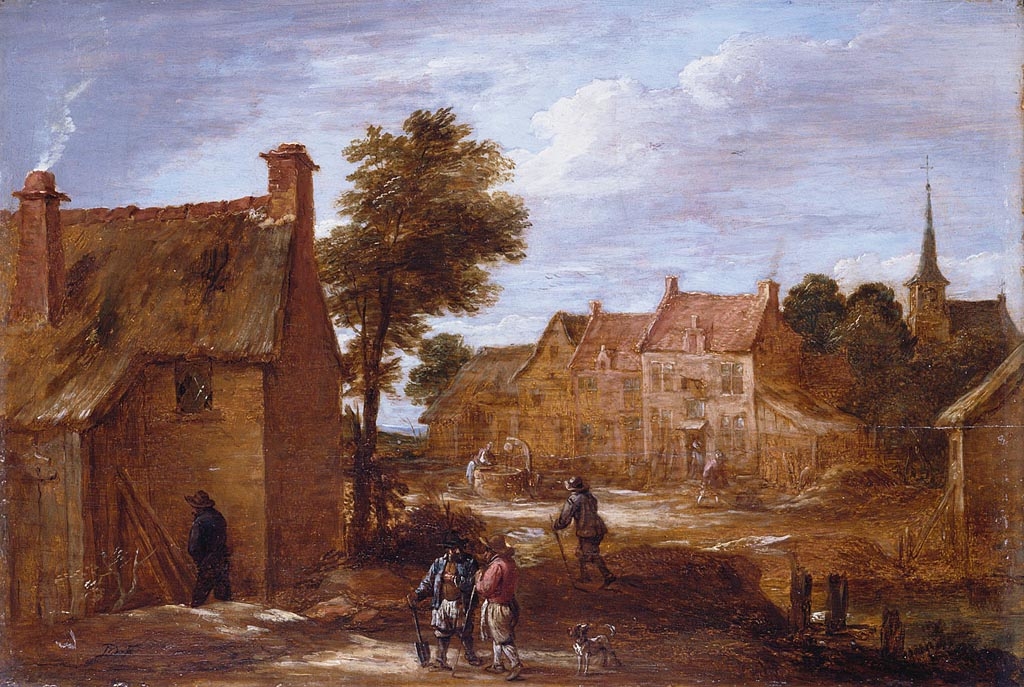 David Teniers the Younger, A Village Street