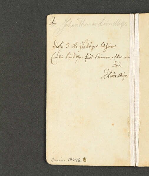 Johan Thomas Lundbye, Forperm