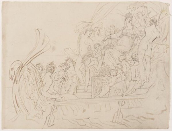 Unknown, Drawing by a member of the Sketching Society