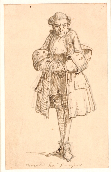 Wilhelm Marstrand, "Magister Rosiflengius" (Det lykkelige skibbrud)