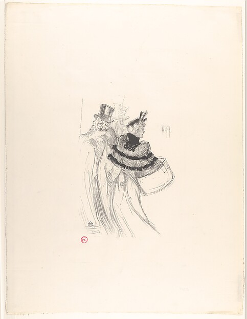 Henri de Toulouse-Lautrec, "Les Vieux Messieurs" (The Old Gentlemen)
