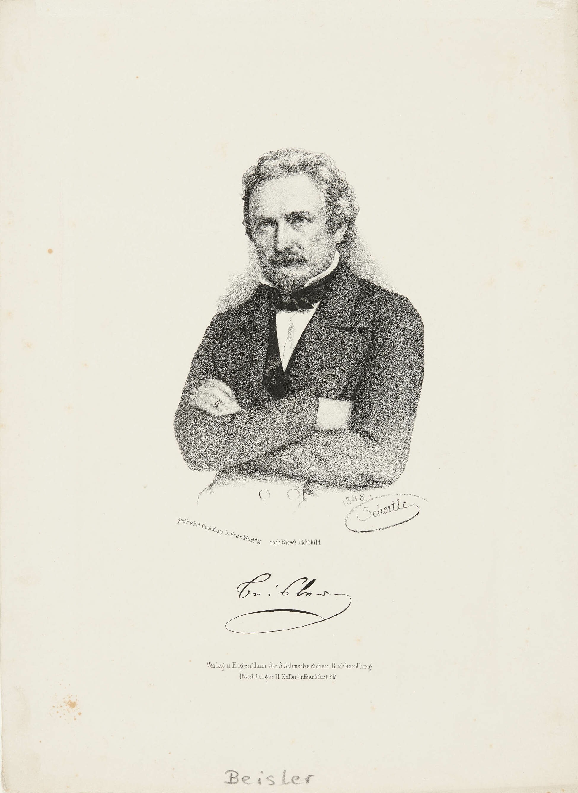Valentin Schertle, Bildnis Hermann von Beisler