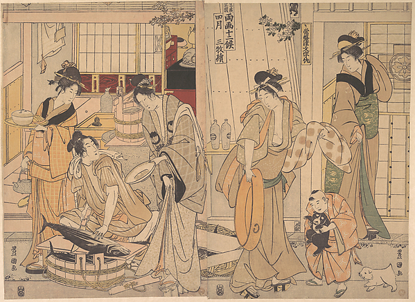 Utagawa Toyokuni I, The Fourth Month