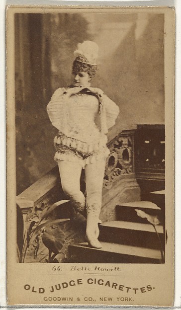 Goodwin & Company, Bette Howett, from the Actors and Actresses series (N171) for Old Judge Cigarettes
