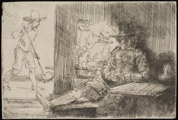 Rembrandt van Rijn, The Golf Player