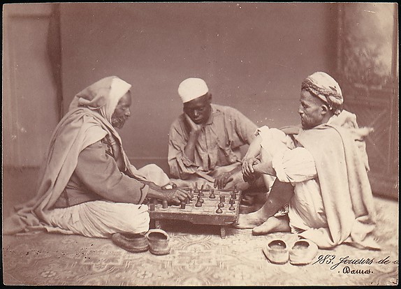 Unknown, [Men Playing Chess, Damascus]