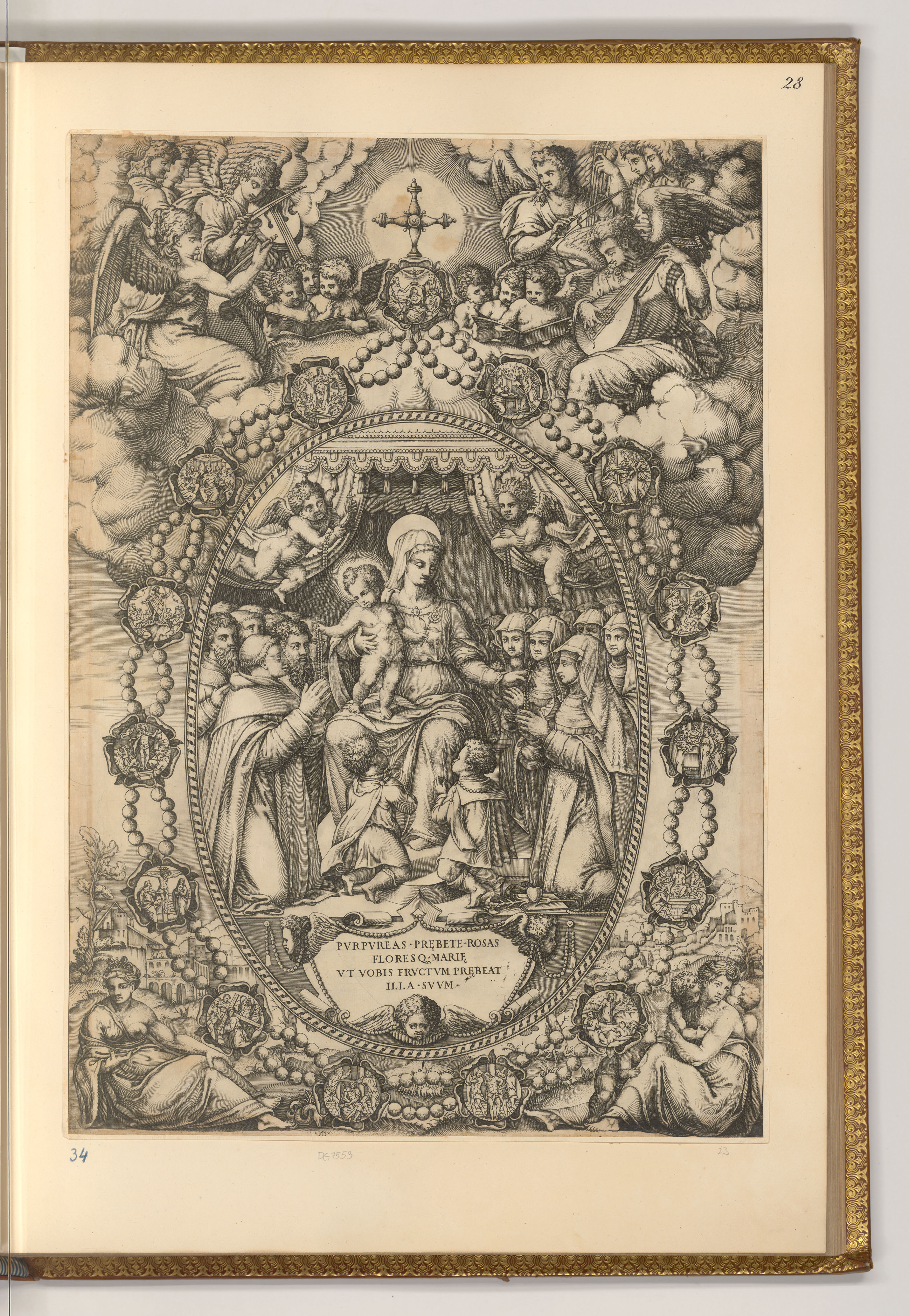 unbestimmt, Rosenkranzmadonna