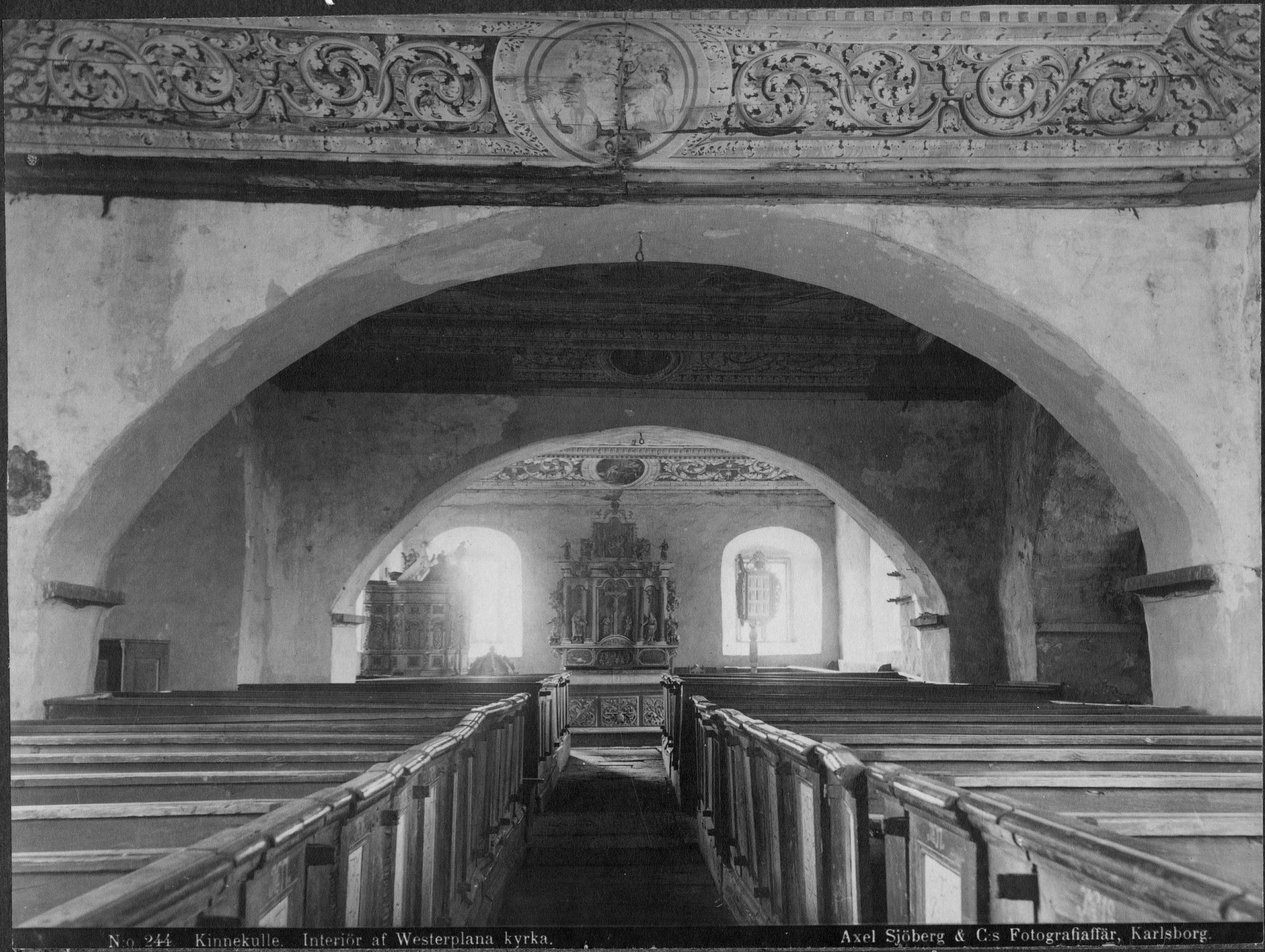 Axel Sjöberg & Co., Västerplana kyrka