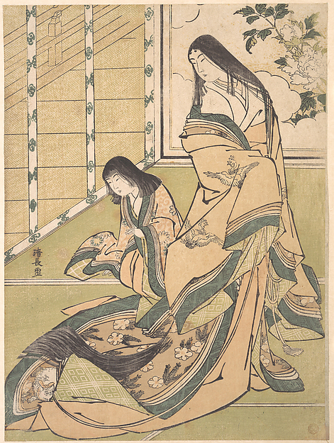 Torii Kiyonaga, The Third Princess (Onna San no Miya)