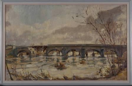 Otto Ditscher, Die gesprengte Brücke von Toul