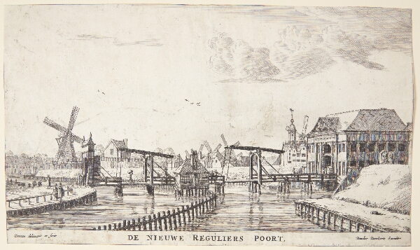 Reinier Zeeman, Den gamle Reguliers-port i Amsterdam