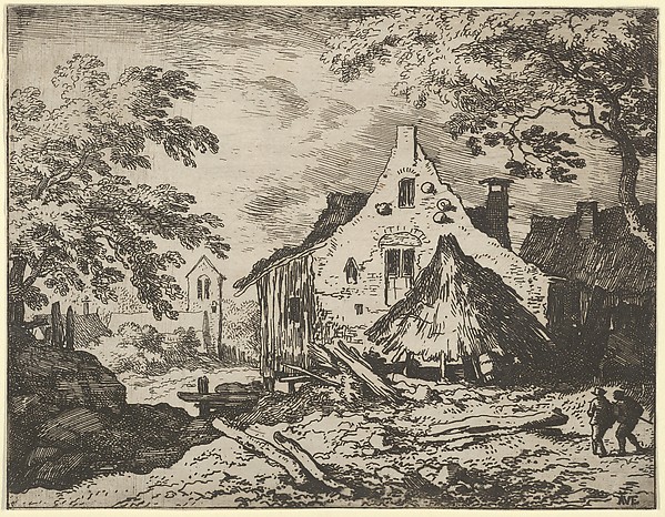 Allart van Everdingen, The Haybarn with Movable Roof