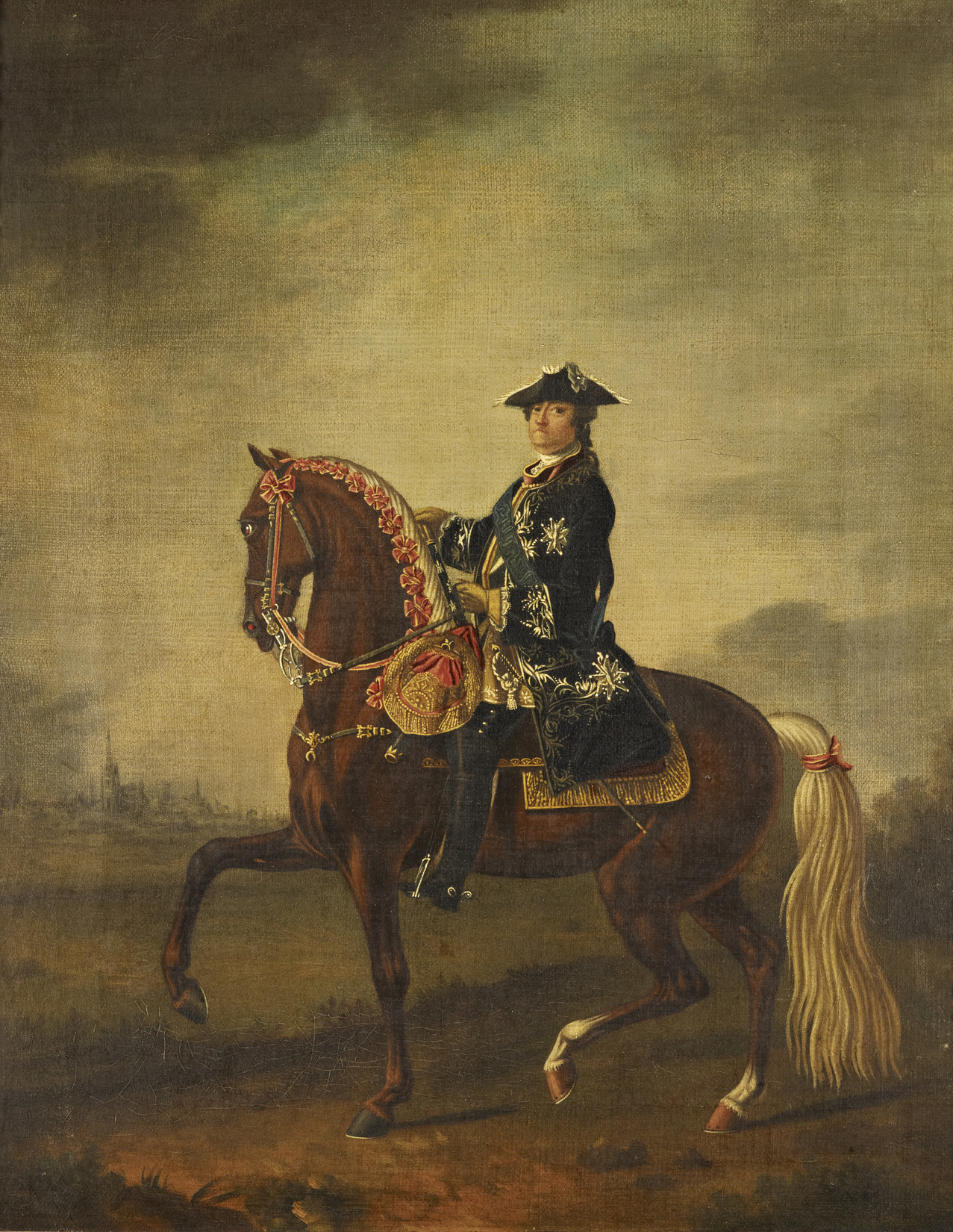 David Morier, Maurice, Count of Saxony (1696-1750), called Marshal Saxe, traditionally identified as
