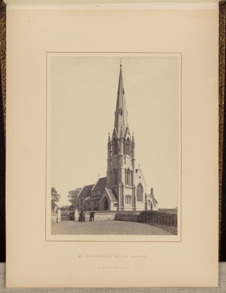 Francis Bedford, Sherbourne Church, from the north-west