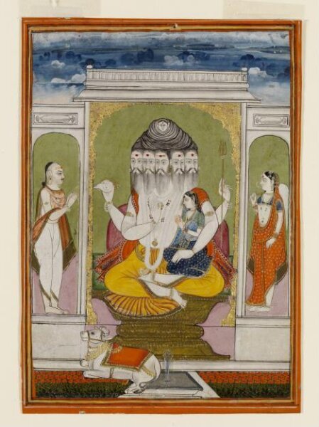 Unknown, Shiva, Parvati and Nandi