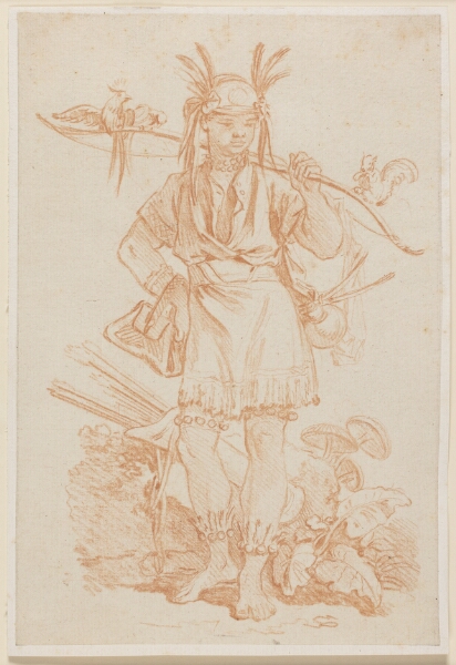 Jean-Etienne Liotard, En bueskytte, kineseri