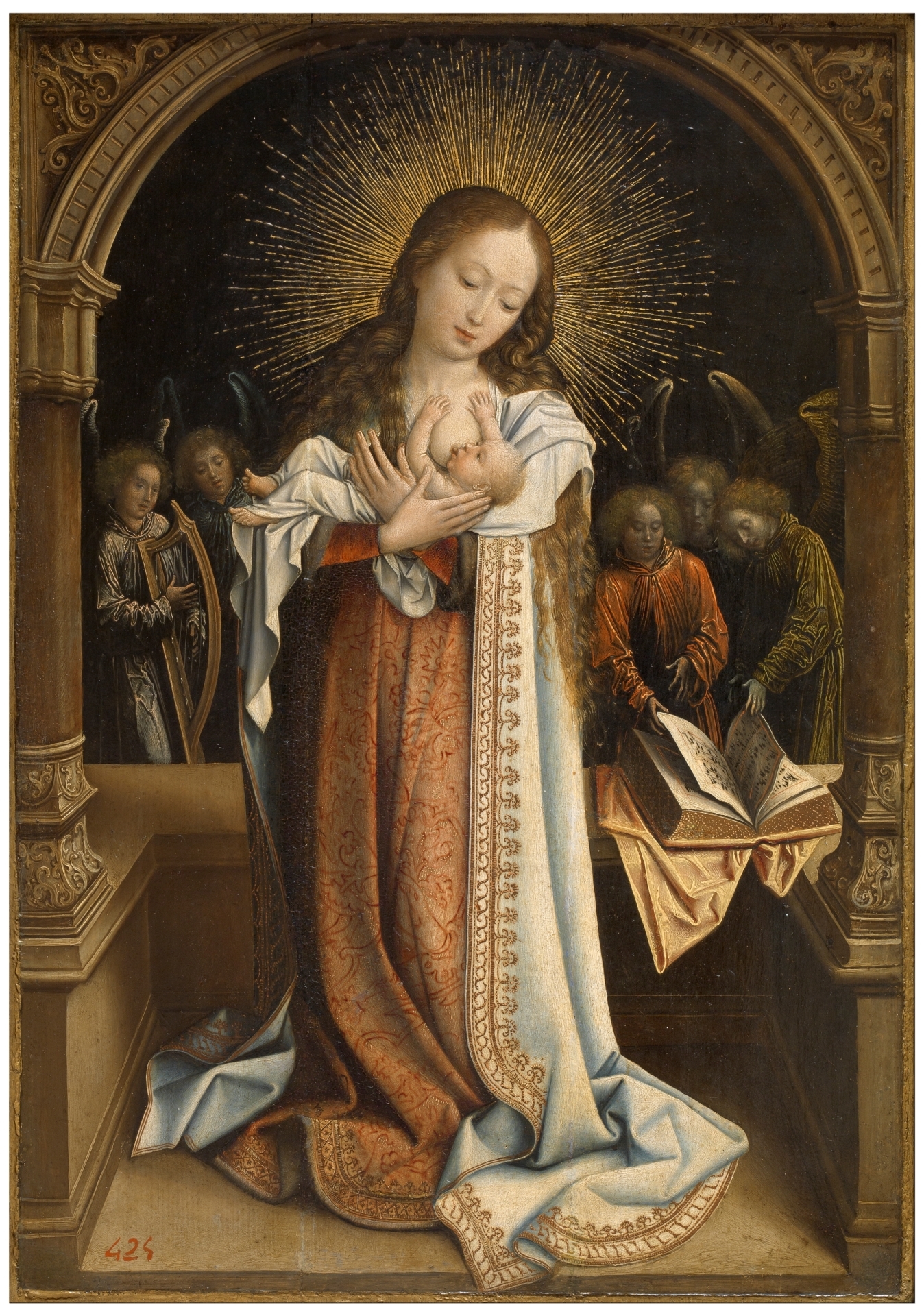 Bernard van Orley, The Virgin Nursing the Child
