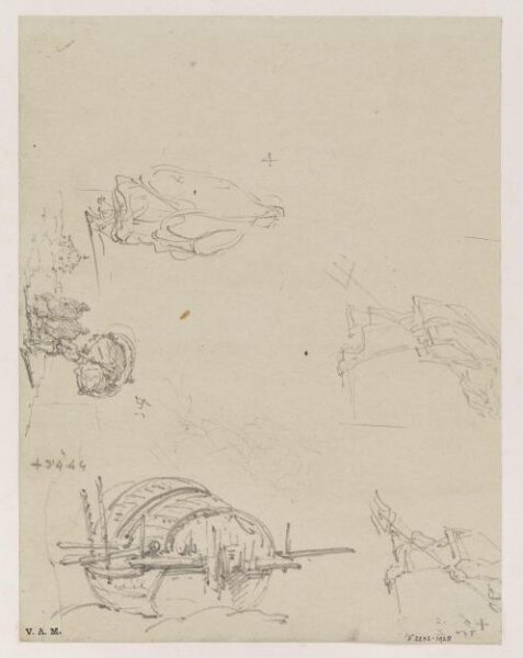George Chinnery, Chinese figures and a Tanka boat