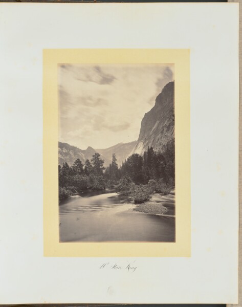 Carleton Watkins, Mt. Starr King.
