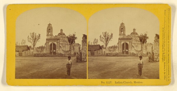 Benjamin West Kilburn, Indian Church, Mexico.