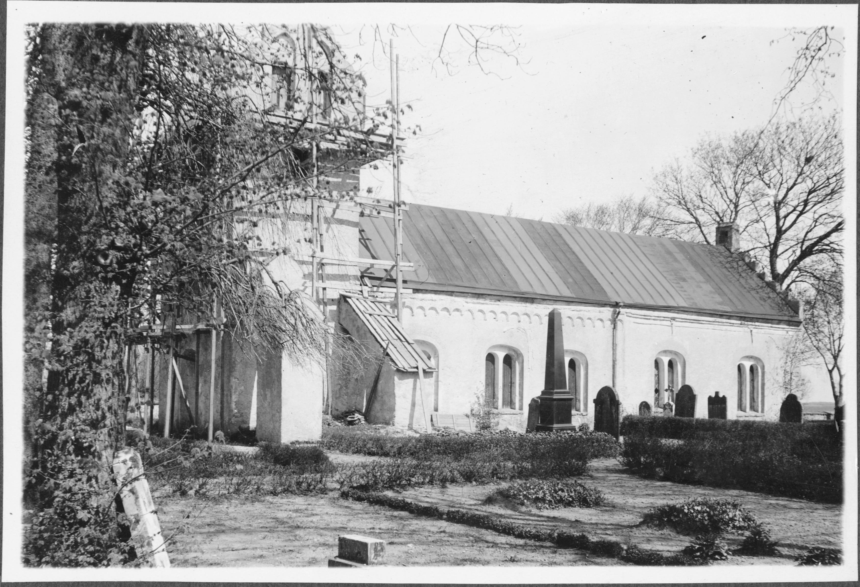 Erik Lundberg, Stora Hammars gamla kyrka