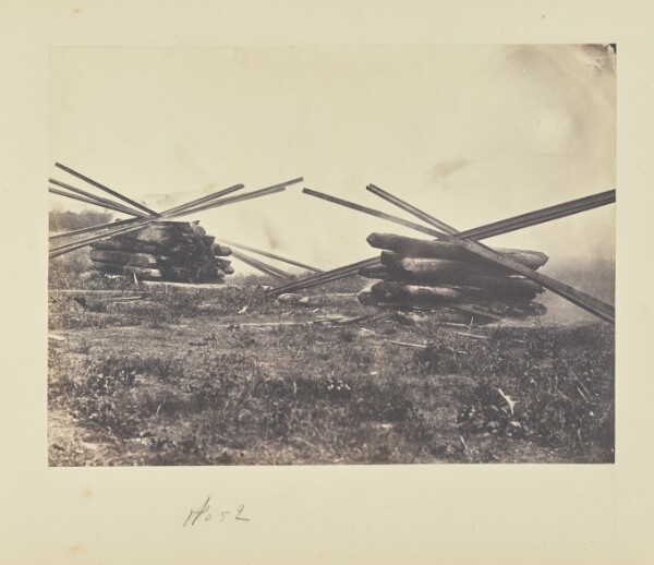 A. J. Russell, Confederate Mode of Destroying Railroad Track