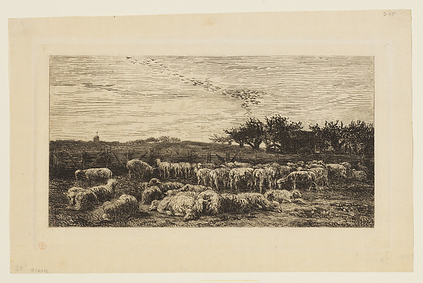 Charles-François Daubigny, Le Grand Parc a Moutons