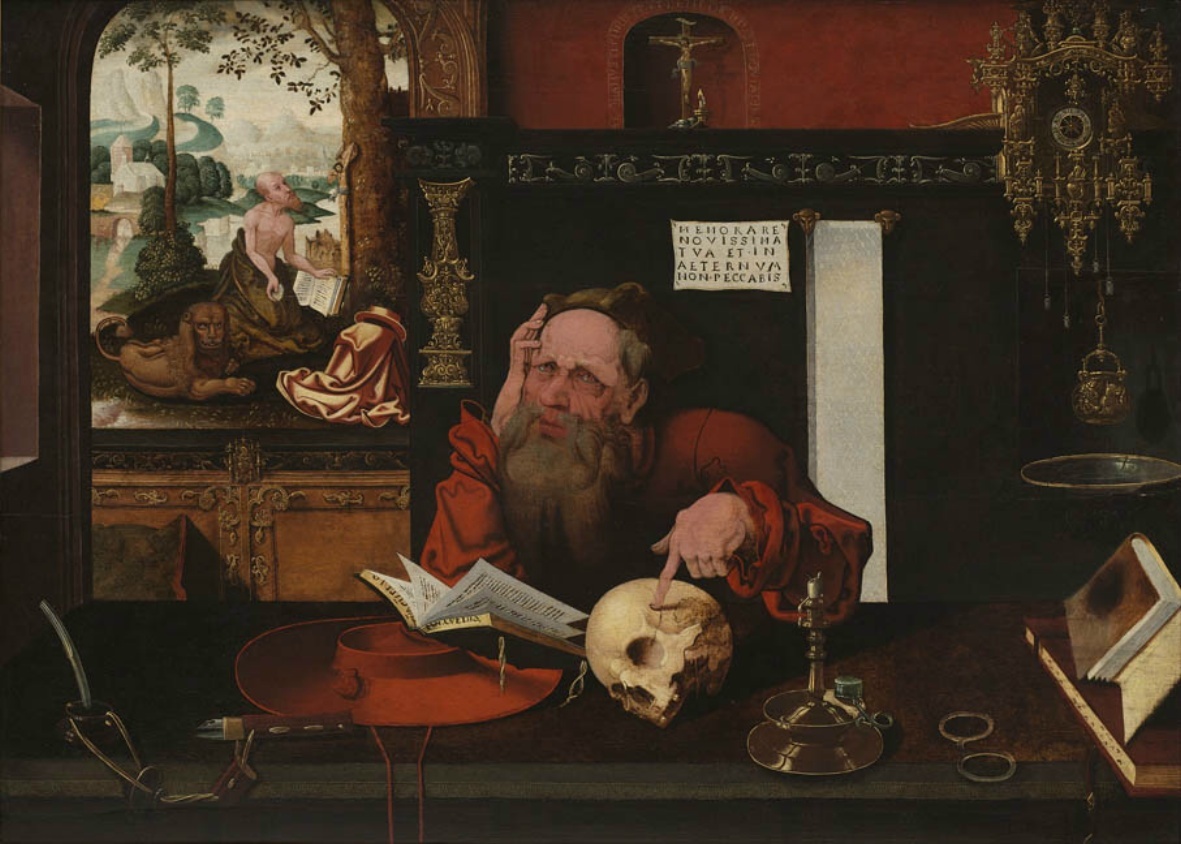 Marten van Cleve, Saint Jerome in his Studio