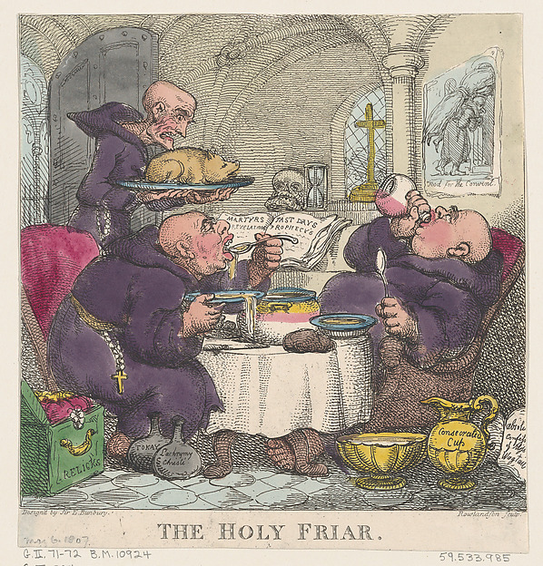 Thomas Rowlandson, The Holy Friar