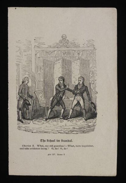 Unknown, The School for Scandal
