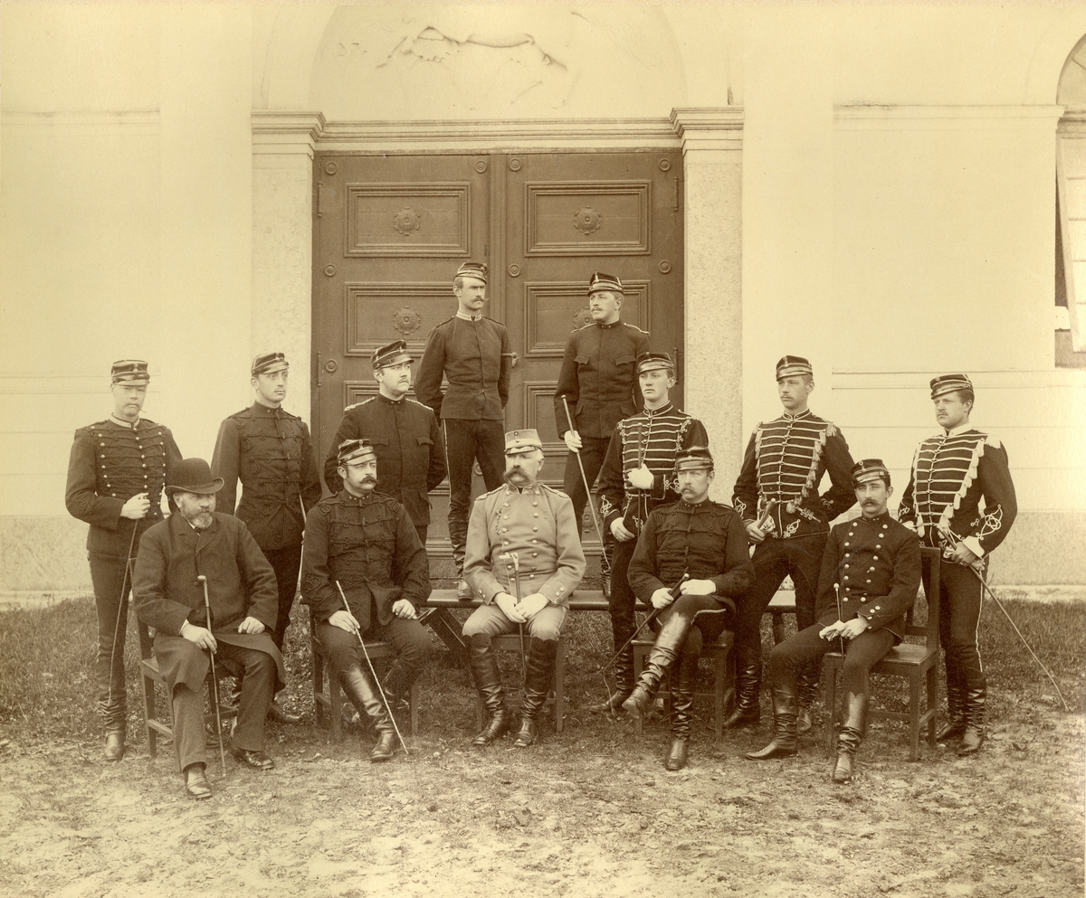 Johannes Jaeger, 1885-86 års Strömsholmskurs.