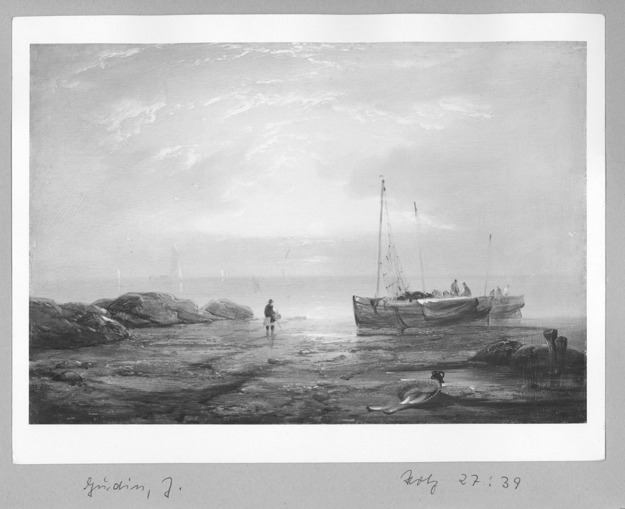 Théodore Gudin, Southern sea-shore
