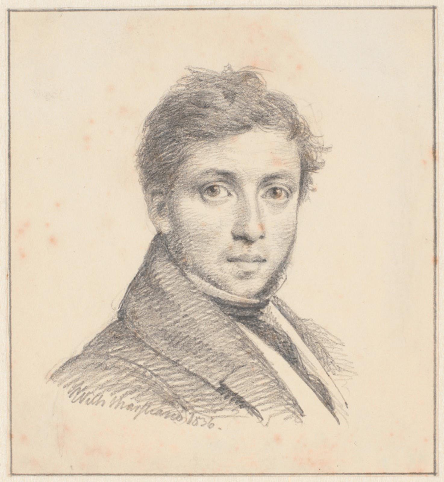 Wilhelm Marstrand, Portræt af C. Købke