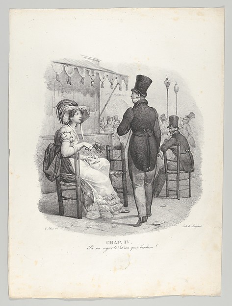 Victor Adam, Chap. IV: Elle me regard! Dieu quel bonheur! (She notices me! What happiness!)