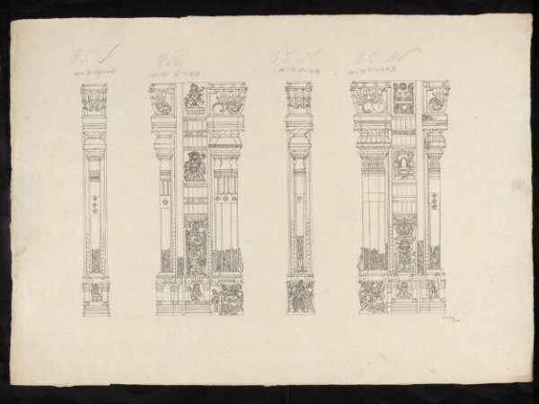 Unknown, Architectural drawing of Tirumala Nayak at Madura,