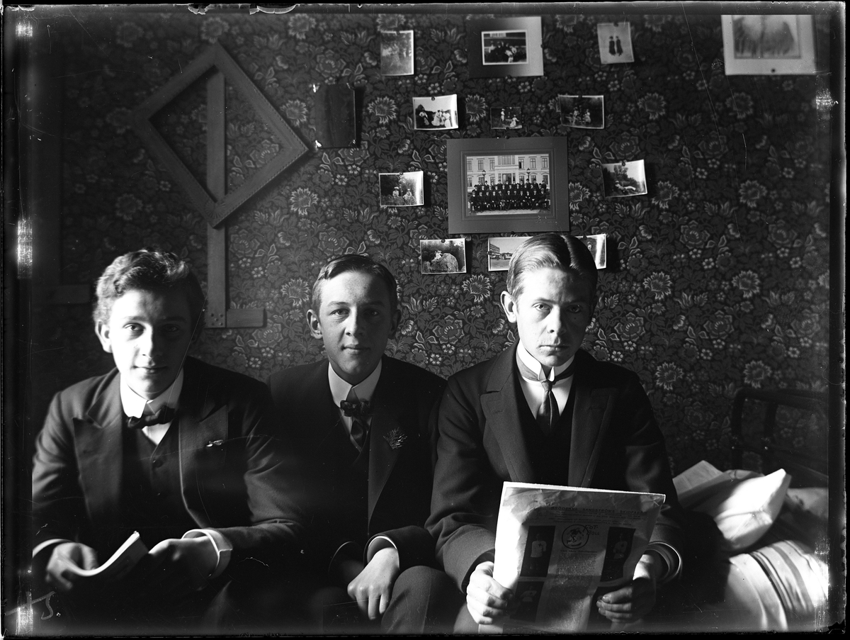 Einar Torgny, Knut Bildt, Folke Tidstrand och undertecknad