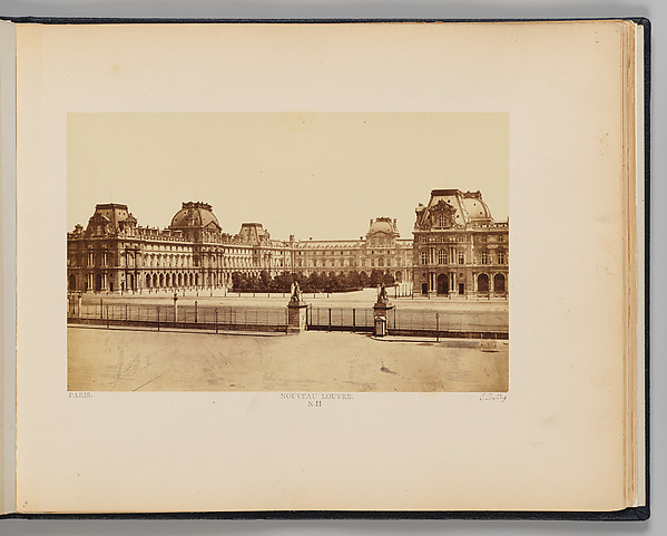 Edouard Baldus, Ensemble du nouveau Louvre