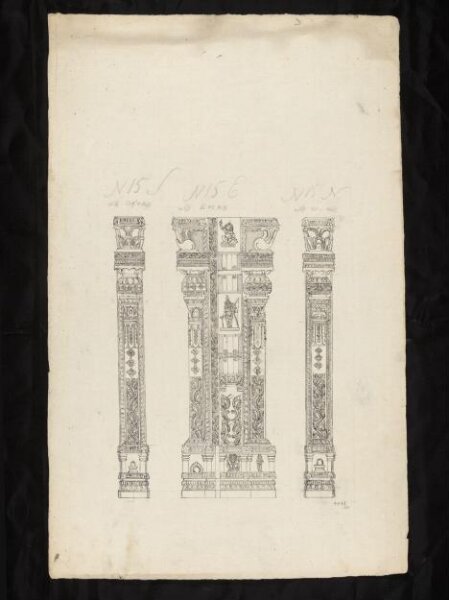 Unknown, Architectural drawing of Tirumala Nayak at Madura,