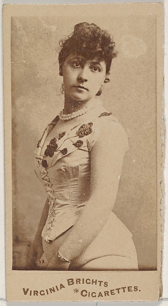 Allen & Ginter, From the Actors and Actresses series (N45, Type 5) for Virginia Brights Cigarettes
