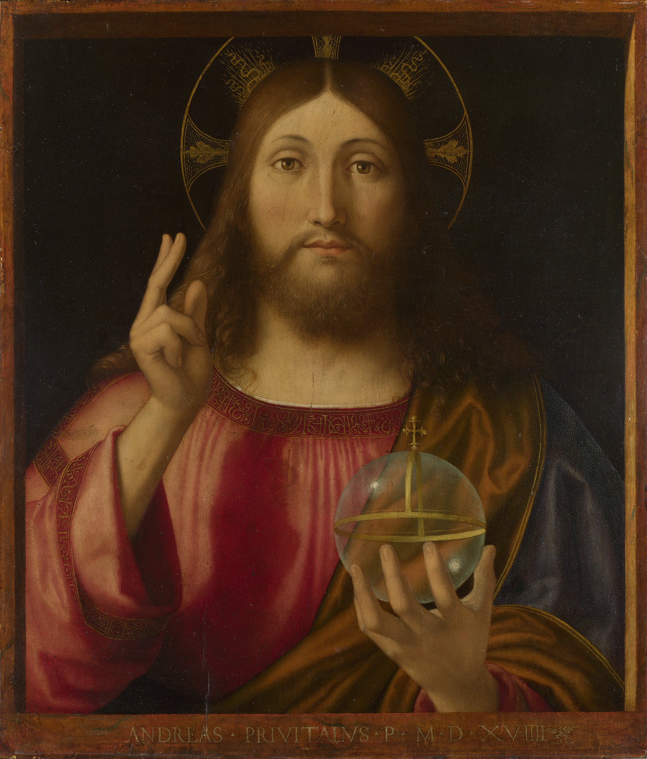 Andrea Previtali, Salvator Mundi
